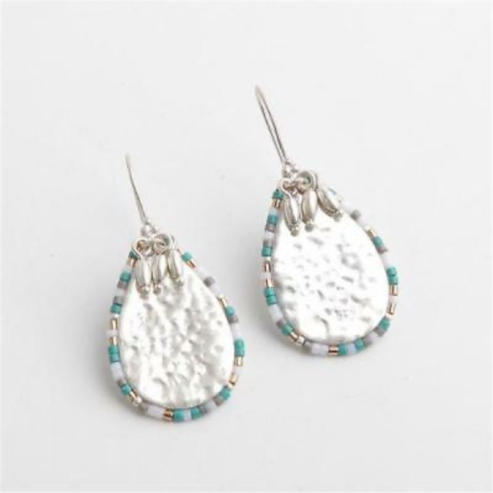 Frieze Teardrop Earrings